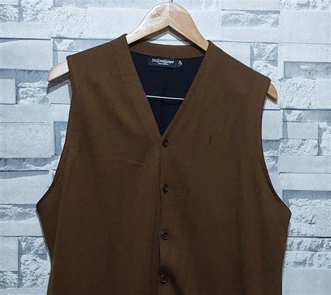 yves saint laurent gilet|OUTERWEAR .